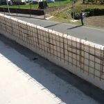 Realizzazione cordolo terrazzo in cemento armato